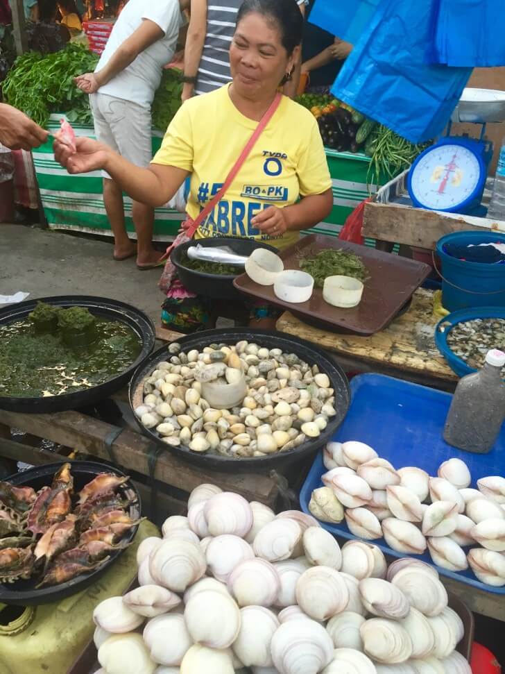 菲律宾游学体验菜市场