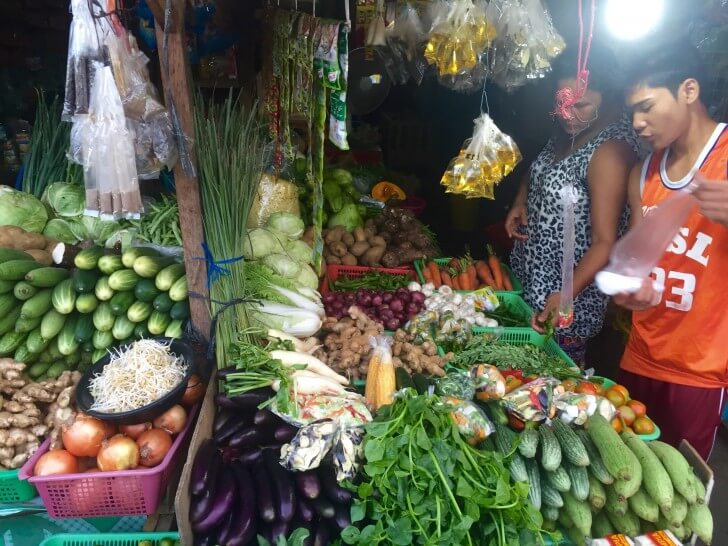 菲律宾游学体验菜市场