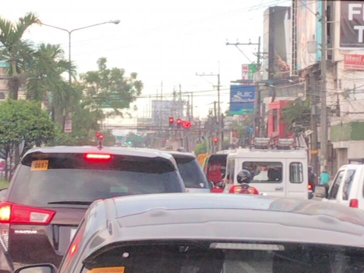 菲律宾游学堵车