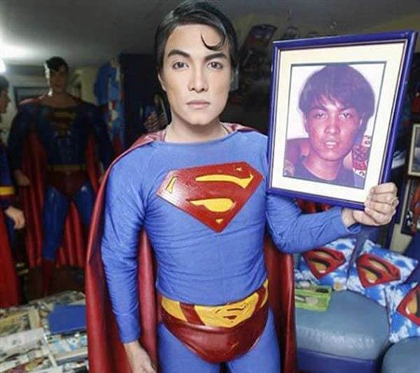 菲律宾超人,菲律宾小伙整容23次整成超人,并且还获得过吉尼斯世界纪录